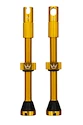 Valvola tubeless PEATY'S  X chris king (mk2) gold tubeless valves - 60mm (ptv2-60-gld-12)