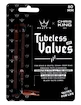 Valvola tubeless PEATY'S  X chris king (mk2) red tubeless valves - 80mm (ptv2-80-red-12)