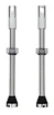 Valvola tubeless PEATY'S  X chris king (mk2) silver tubeless valves - 80mm (ptv2-80-sil-12)