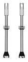 Valvola tubeless PEATY'S  X chris king (mk2) silver tubeless valves - 80mm (ptv2-80-sil-12)