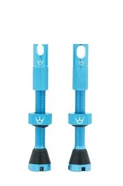 Valvola tubeless PEATY'S X chris king (mk2) turquoise tubeless valves 42mm (ptv2-42-trq-12)