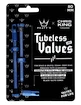 Valvola tubeless PEATY'S  X chris king (mk2) turquoise tubeless valves - 80mm (ptv2-80-trq-12)