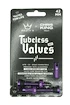 Valvola tubeless PEATY'S  X chris king (mk2) violet tubeless valves 42mm (ptv2-42-vlt-12)