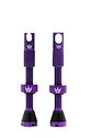 Valvola tubeless PEATY'S  X chris king (mk2) violet tubeless valves 42mm (ptv2-42-vlt-12)