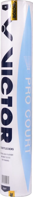 Volani da badminton Victor  Pro Court (12 Pack)  velocità 77 (fino a 11-21°C)