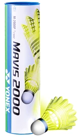 Volani da badminton Yonex Mavis 2000 Yellow (6 Pack)