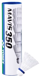 Volani da badminton Yonex Mavis 350 White (6 Pack)