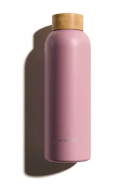 Waterdrop Bottiglia in acciaio inossidabile rosa pastello opaco 600 ml